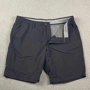 Under Armour Loose Fit HeatGear Performance Golf Shorts Men's 40 Black